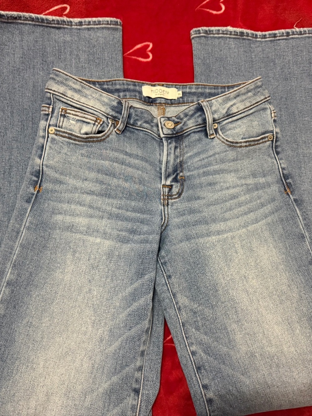 Hidden Buckle Jeans